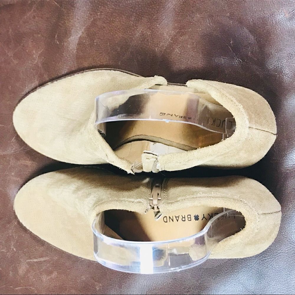 ✅Lucky Brand Open Side Booties - Picture 5 of 8
